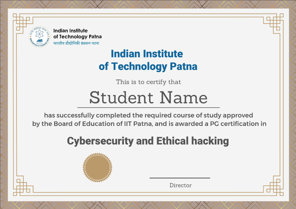 PG Certification in Cybersecurity and Ethical Hacking
